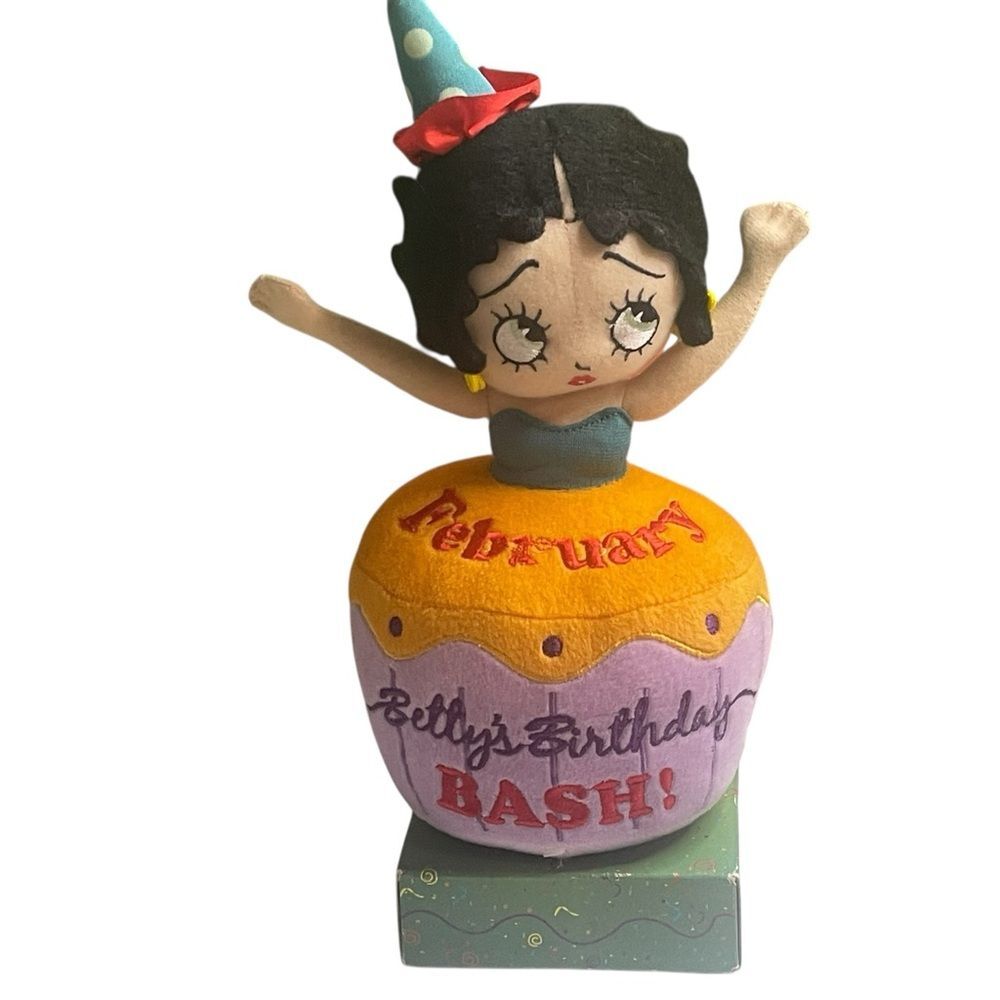 2013 Betty Boop Sugar Loaf Birthday Bash Cupcakes February Plush 12”